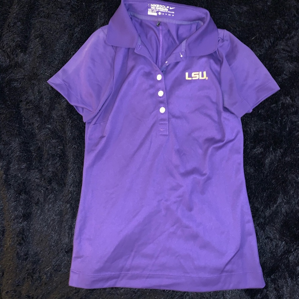 LSU Golf Polo